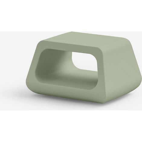 Tavolino polietilene da esterno e interno design contemporaneo Sugar - Verde