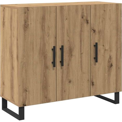 Maison Exclusive - Aparador Roble artesanal 90 x 34 x 80 cm Mader
