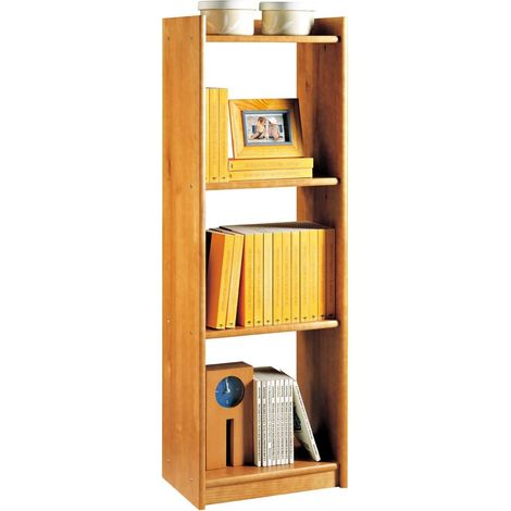 Altea Estanteria, Pino macizo Color Miel, 120x40x28 cm (Alto/Ancho/Fondo)