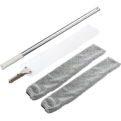 Fugenreinigungsbürste, ausziehbarer Staubwedel, einziehbar und waschbar, wiederverwendbarer Mikrofaser-Federstaubwedel für die Reinigung von Zuhause, Schlafzimmer und Küche (1/5)