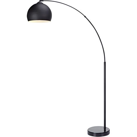 Lampada da terra LED Illuminazione Negra Moderna Arquer Teamson Home VN-L00013-EU (1/5)
