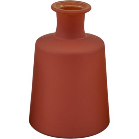 L'Arcolaio Matt Vaso Basso 12 x 12 x 18 Cm Bomboniera / Centrotavola Ruggine