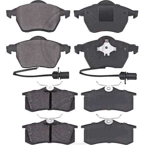 KIT PASTIGLIE FRENO ANTERIORI E POSTERIORI compatibile con SEAT LEON SPORTSTOURER (KL8) / PASTIGLIE FRENANTI AUTO OEM P 85 126 P 85 182 P 85 137 P 85 167,P 85 124 P 85 125 P 85 189 / SOSTITUZIONE