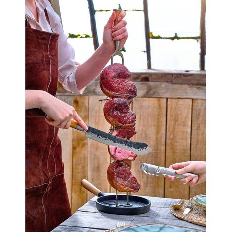 Servierauflauf - GESCHMIEDET - CHURRASCO - Gusseisen - Ø18 cm
