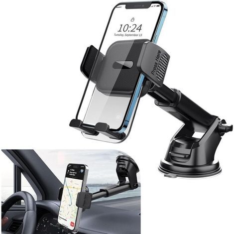 Autotelefonhalterung, Armaturenbrett-Windschutzscheibenhalterung, Anti-Schüttel-Stabilisierung, Autoinnenraumzubehör (1/4)