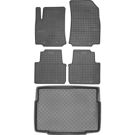 Set di tappetini in gomma per auto e tappetino per bagagliaio per Citroen C3 Aircross Crossover del 2017 (1/5)