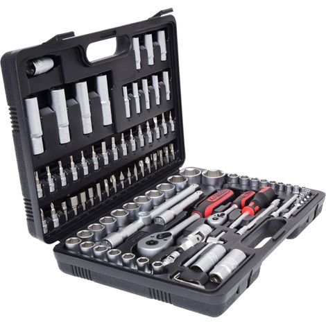 KS Tools Set di chiavi a cricchetto e bussole Classic 96 pezzi