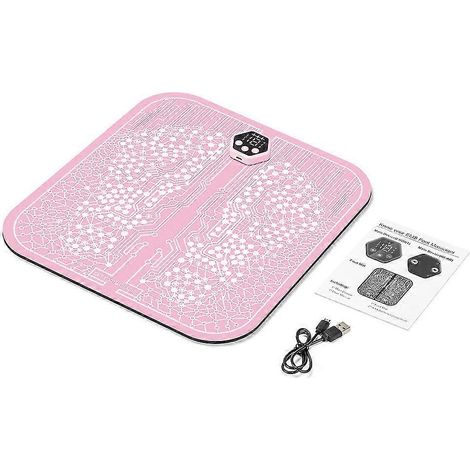 Ryoku Ems Matte zur Schmerzlinderung und Entspannung der Füße durch Akupunkturpunktmassage (rosa Verpackung, ohne Fernbedienung) (1/5)