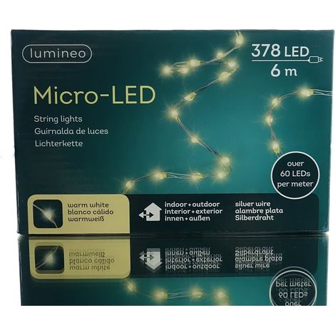 Kaemingk Micro LED Strang Außen 378 LED warmweiß Lichterketten (1/5)