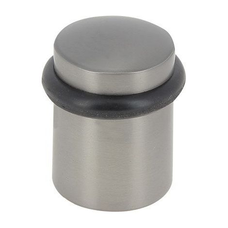Tope de puerta para suelo de aluminio antracita CHRISLIGNE, L.3,4 x Al.4 x A.3,4 cm AUTRES