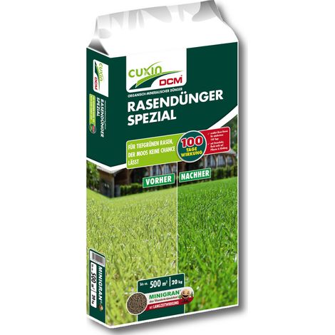 Cuxin Rasendünger Spezial Minigran, 20 kg