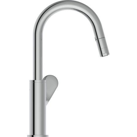 Ideal Standard Ceralife O grifería de lavabo, H200, válvula (1/2)
