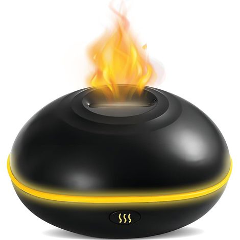 Diffuseur d'arômes ultrasonique avec lampe LED 7 couleurs pour parfumer la maison - Arrêt automatique sans eau (200 ml) (1/5)