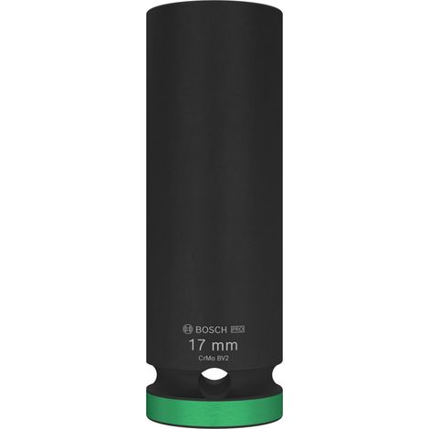 Bosch PRO Impact Steckschlüsselsatz, 1/2", 17 mm, tief (1/5)