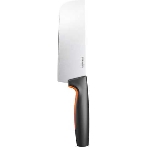 Fiskars 1057537 Couteau de cuisine noir Longueur 283 mm (1/4)