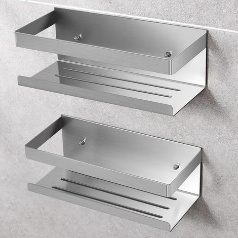 Rangement Douche en fer forgé Inoxydable – Etagere Douche sans Percage sans effort top vente top ven (1/5)