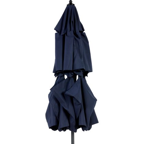 sonnenschirm gartenschirm neigbar 10FT Stahl Marineblau HAVRYA (1/4)
