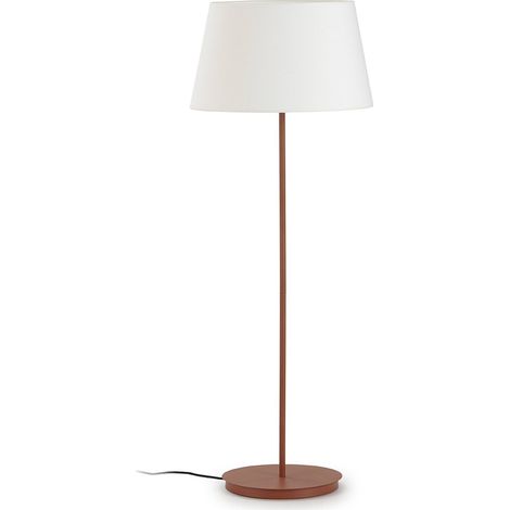 Lampadaire métal terre cuite - terre cuite (1/2)