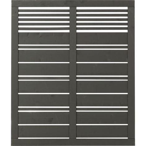 Plus Zaun Silence 120 x 140 cm umbragrau fungizidbehandelt