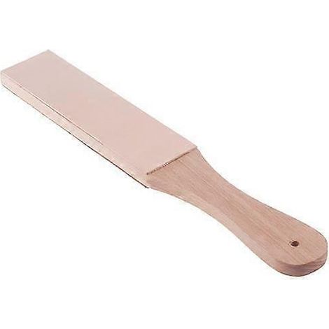 Kit d'affûtage en cuir de qualité supérieure avec poignée (270 x 42 mm), affûteur de couteaux, bloc d'affûtage en cuir de qualité supérieure pour couteaux (1/5)