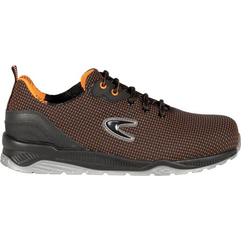 Scarpe Antinfortunistiche Cofra Chuck S3, misura: 44 Nero/Rosso (1/5)