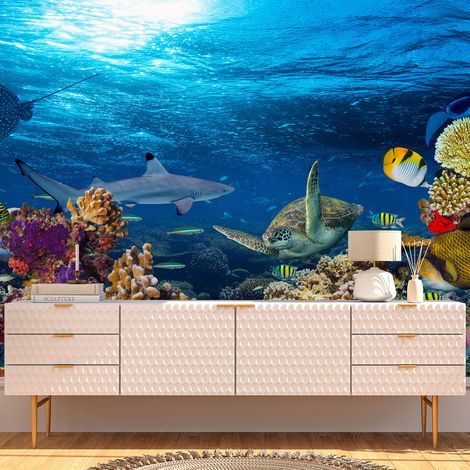 Papier peint panoramique - Océan - 130 cm x 73 cm (1/4)