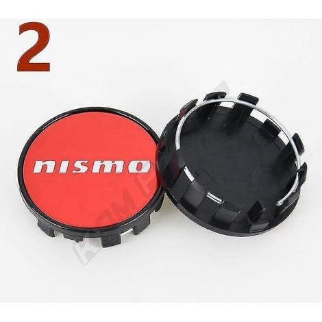4 cache-moyeux de roue 54 mm/50 mm Nismo Z Impul avec autocollant Yogu,2 (1/4)
