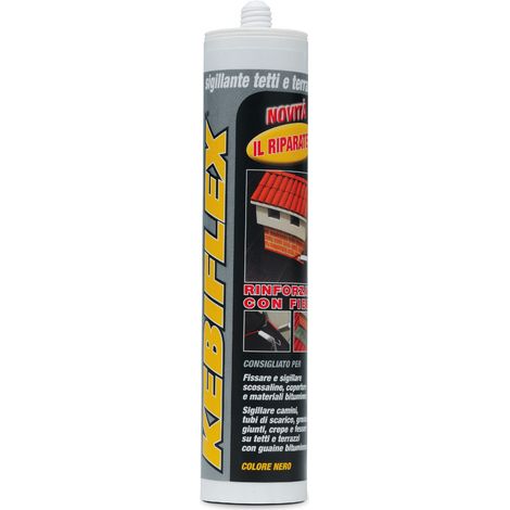Kebiflex adesivo sigillante per tetti e terrazzi nero 310 ml