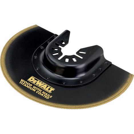 Ø100 mm Titanium Klinge für DEWALT Multicutter - halbrund mit versetzter Nabe - DT20711
