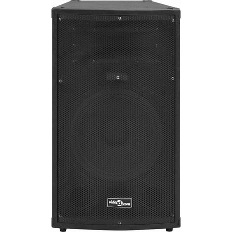vidaXL Altavoces pasivos escenario profesional hifi 150 W negro (1/2)