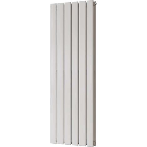 Typhoon - White Vertical Radiator H1200mm x W408mm Double Panel