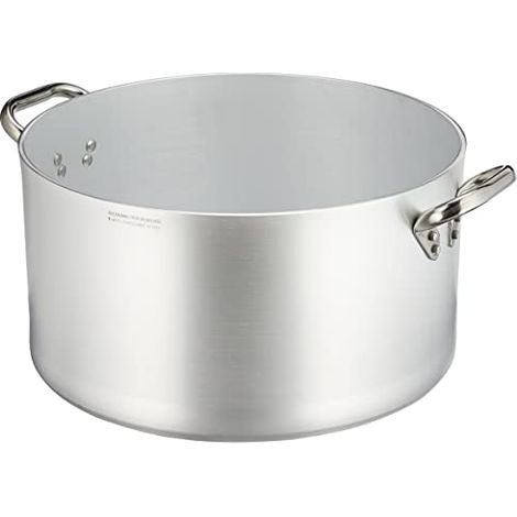 Pentole Agnelli ALMR110436 Casseruola Cilindrica Alta Radiante, Argento, 36 cm, 1 Pezzo (1/4)