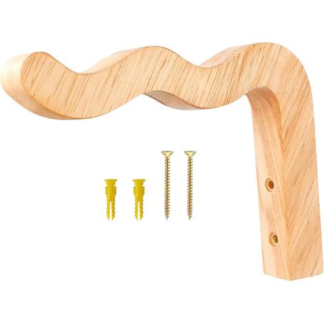 Support suspendu en bois pour plantes et fleurs paire (1/5)