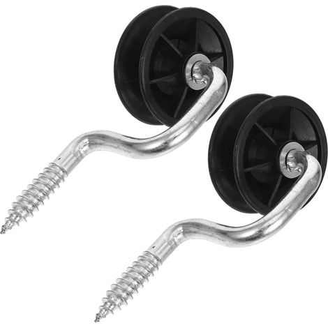 Isolateurs D’Angle de Clôture Électrique 2 Pcs pour Poteau en Bois Pp et Acier, Contrôle Directionnel des Cordes Conductrices, Résistance à Pluie Projections D’eau (1/5)