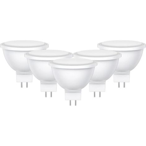 KORMAX lamparas led mr16 6w  luz calida ecoraee 0,11 incl. pack 5 (1/3)