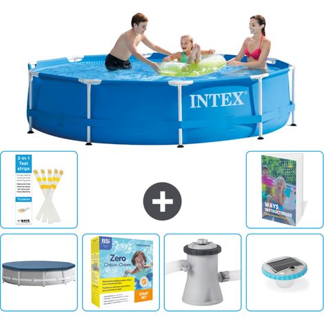Frame Pool Rund - 305x76 cm - 7-teilig S4