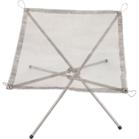 Foyer de camp portable pliable avec étui de rangement foyer extérieur pliable pour camping jardin arrière (1/5)