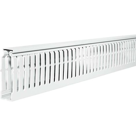 HellermannTyton Verdrahtungskanal HF grau HTWDHF-25X75-PC/ABS 2 Stk (1/5)