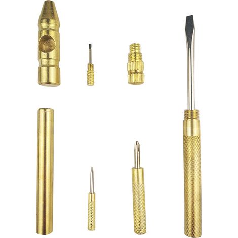 Mini Marteau Marteau Marteau Multifonctionnel 6 en 1 avec Tournevis（1pc） (1/5)