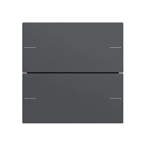 Gira Juego de teclas 2f Tastsens.4.55 Antracita [575228], 5752 28