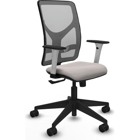 Silla de oficina piqueras y crespo Motilla blanco espuma alta densidad (1/2)