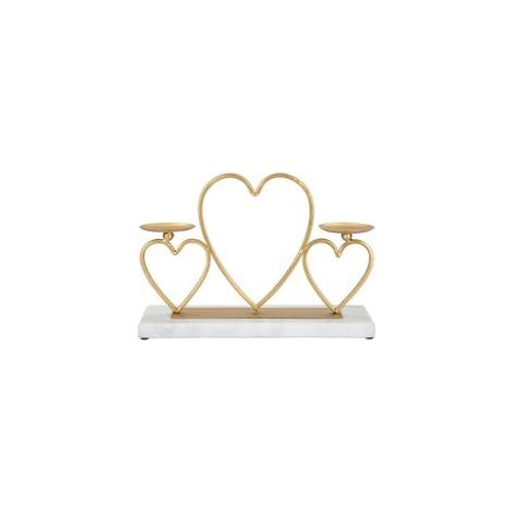 HEARTS CANDLE HOLDER CM CM 30X9X20 (1/5)