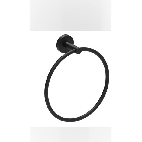 Porta asciugamani ad anello modello CLASS BLACK Metaform (1/3)