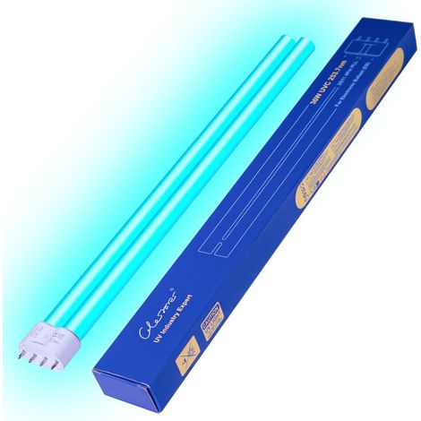 36W 2G11 PL-L Lampe T-UV de Remplacement pour Ballast Électronique Compatible avec Clarificateur de Bassin Filtre UVC (1/5)