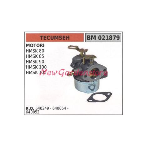 Carburatore a vaschetta TECUMSEH rasaerba tosaerba tagliaerba HMSK 80 90 021879