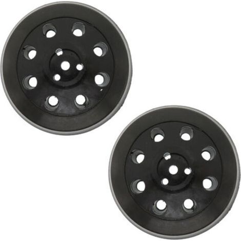 Disco abrasivo rotondo a 8 fori, 2 pezzi, disco abrasivo e lucidante da 125 mm, adatto per Bosch PEX 125