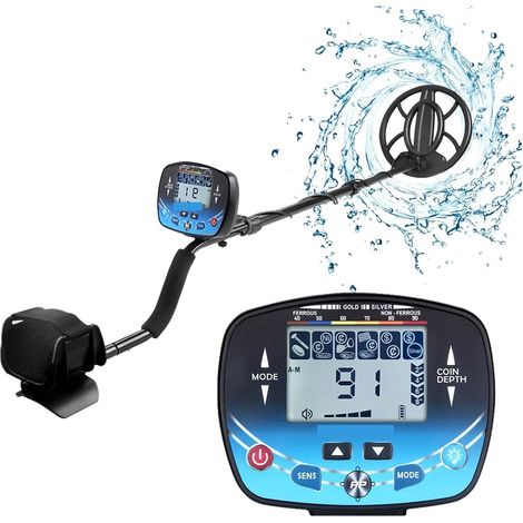 Détecteur de métaux pour adultes Détecteur de métaux MD910B profondeur professionnelle souterraine 2.5m détecteur de recherche détecteur d'or détection de trésor Pinpointer Étanche professionnelle amé (1/5)
