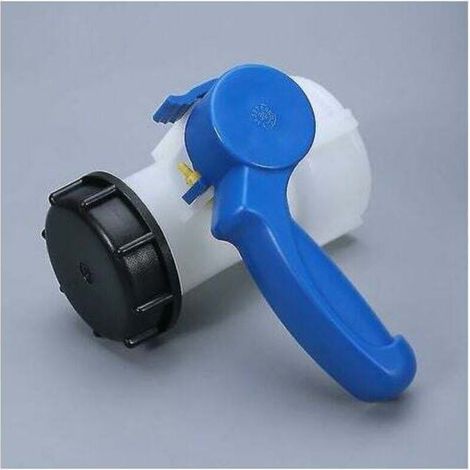 – Robinet de cuve de récupération d'eau 1000l – Résistant aux acides et alcalis – Vanne papillon DN40 – Installation sur conteneurs IBC