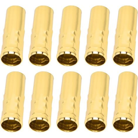 10 Pieces Socket, Iron, Electrophoresis, Sleeve, E14, Chandelier Wall Sconce (1/5)