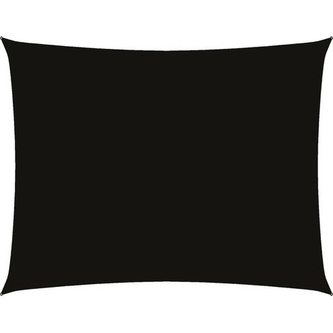 Maison Exclusive - Parasole a Vela Oxford Rettangolare 2x3,5 m Nero